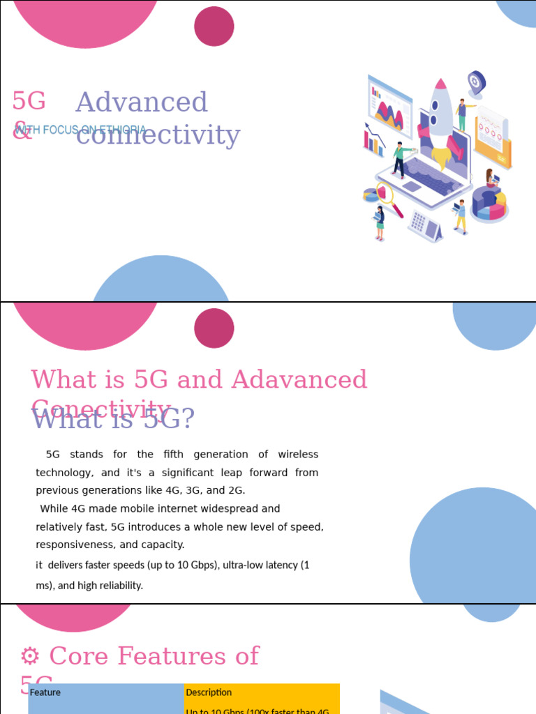 Understanding 5G and Advanced Connectivity | PDF | Internet Of Things | 4 G