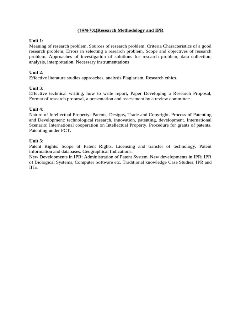TRM 701 | PDF