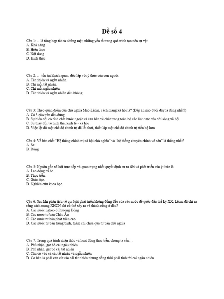 De So 4 | PDF