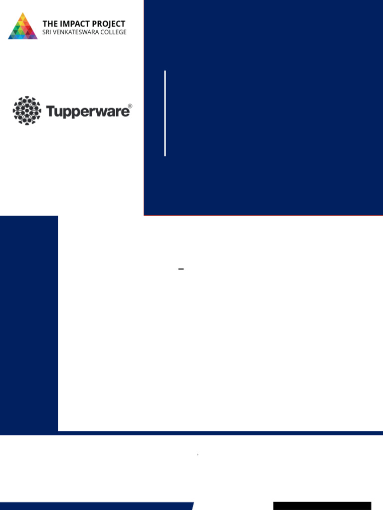 Tupperware's Decline: Causes & Solutions | PDF