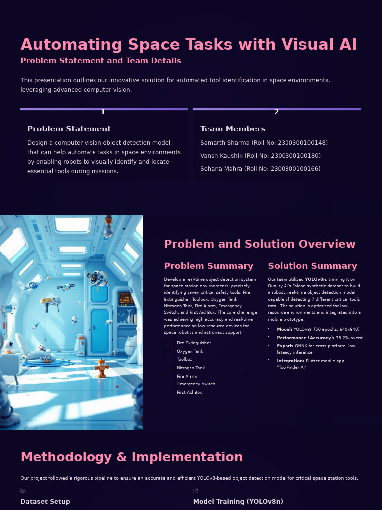 Space Tool Detection with YOLOv8n AI | PDF | Artificial Intelligence ...