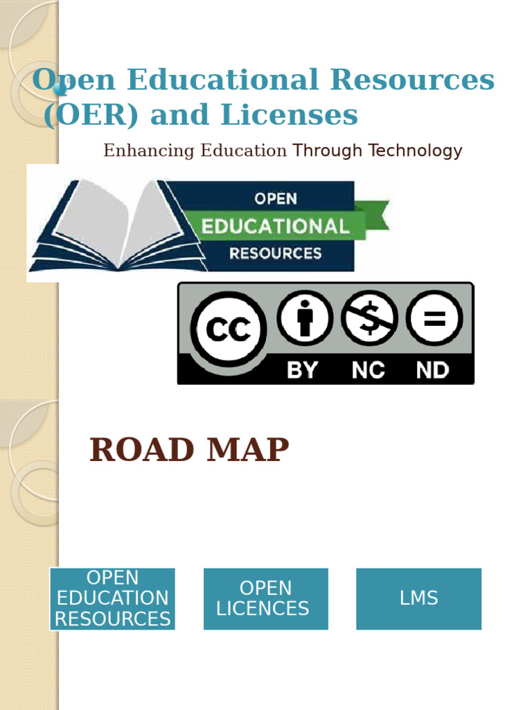Open Educational Resources Overview | PDF | Creative Commons License ...