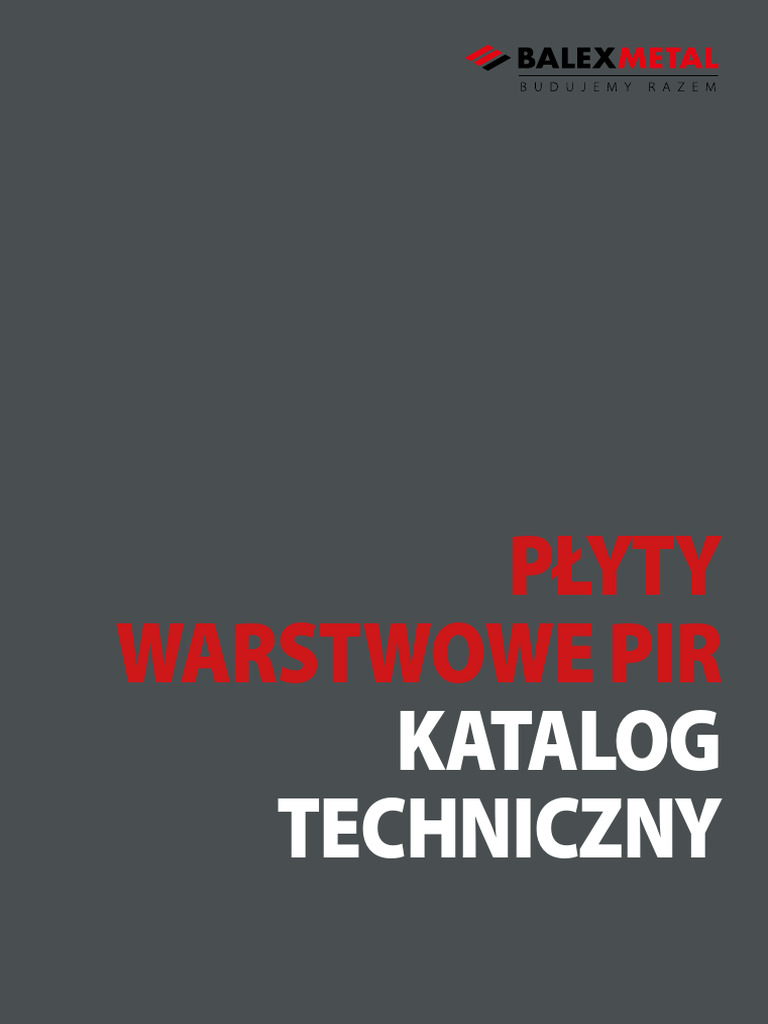 Balex Katalog Techniczny Pir PL | PDF