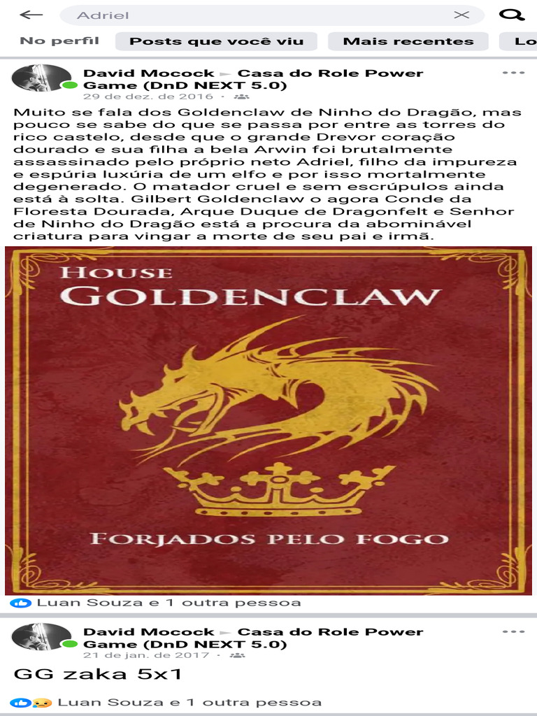 Vingança em Ninho do Dragão: A Saga de Adriel | PDF