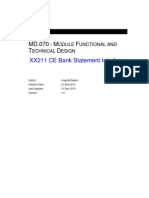 CM MD70 Bank Interface