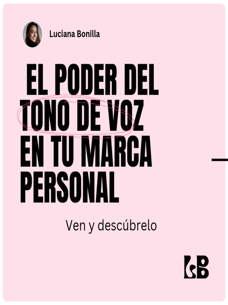 El Impacto del Tono de Voz en Marca Personal | PDF