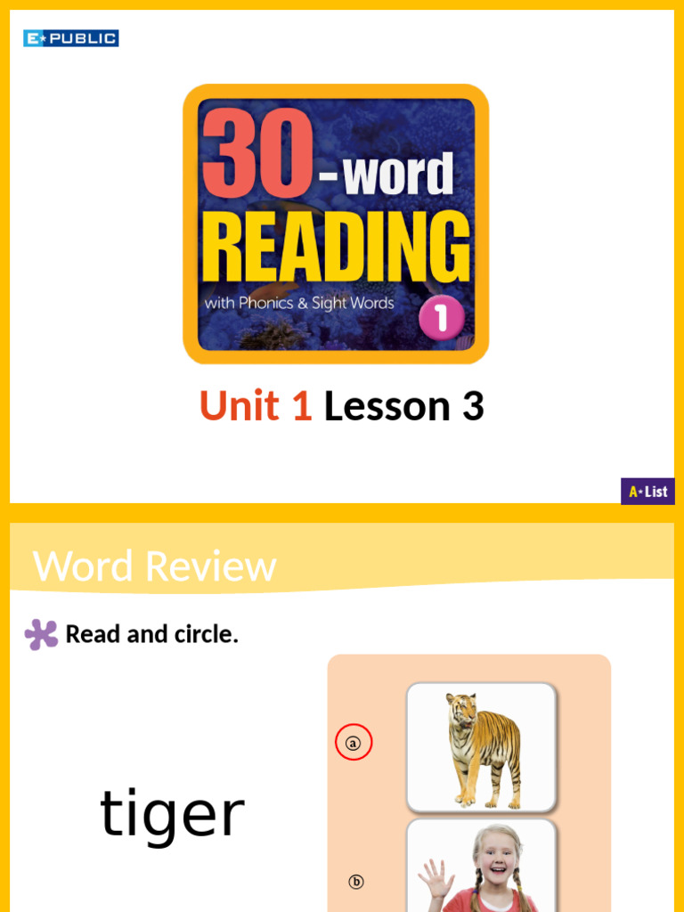Unit 1: Lesson 3 | PDF