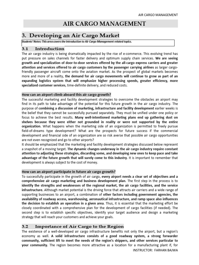 Week 03 | PDF | Cargo | Freight Transport