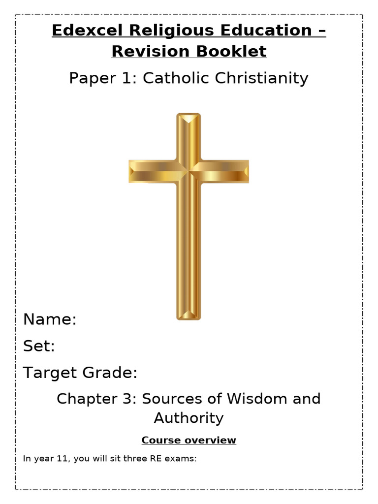 Catholic Christianity: Wisdom & Authority | PDF | Catholic Church ...