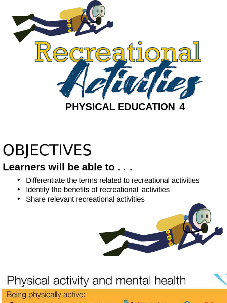 Benefits of Recreational Activities | PDF | Recreation | Social Psychology