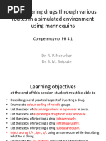APhA Injection Technique Assessment Form | PDF | Injection (Medicine ...