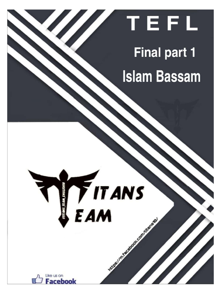 TEFL Final Part 1 | PDF