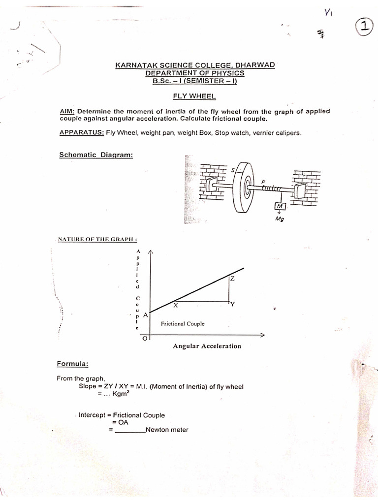 Fly Wheel-1 | PDF