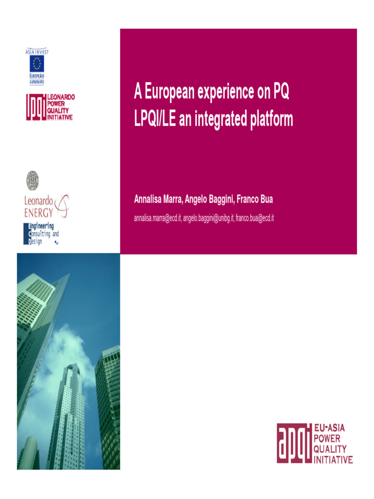 European Power Quality Insights | PDF | Electric Power | Electrical ...