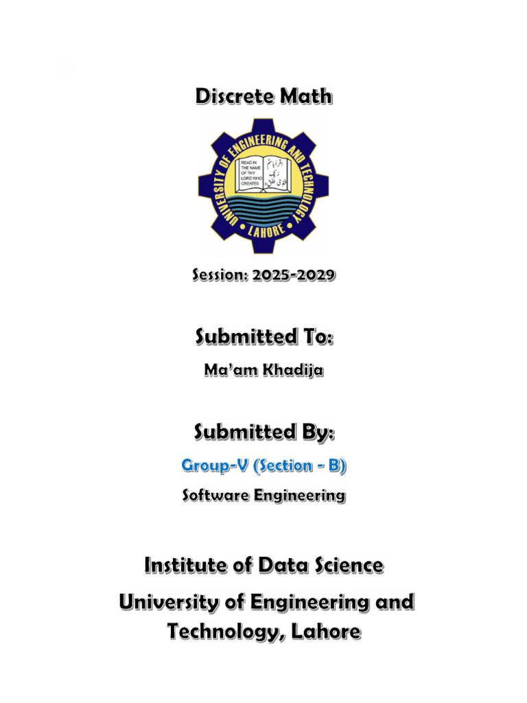 Discerte Maths | PDF | Standard Deviation | Summation