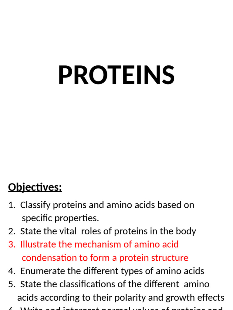 Understanding Proteins and Amino Acids | PDF | Angiotensin | Proteins