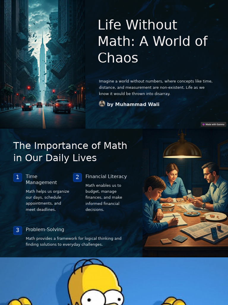 The Essential Role of Math in Life | PDF