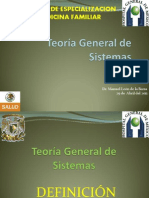 Teoría General de Sistemas