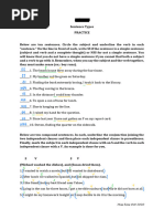 Identifying Phrases and Clauses | PDF | Clause | Language Mechanics