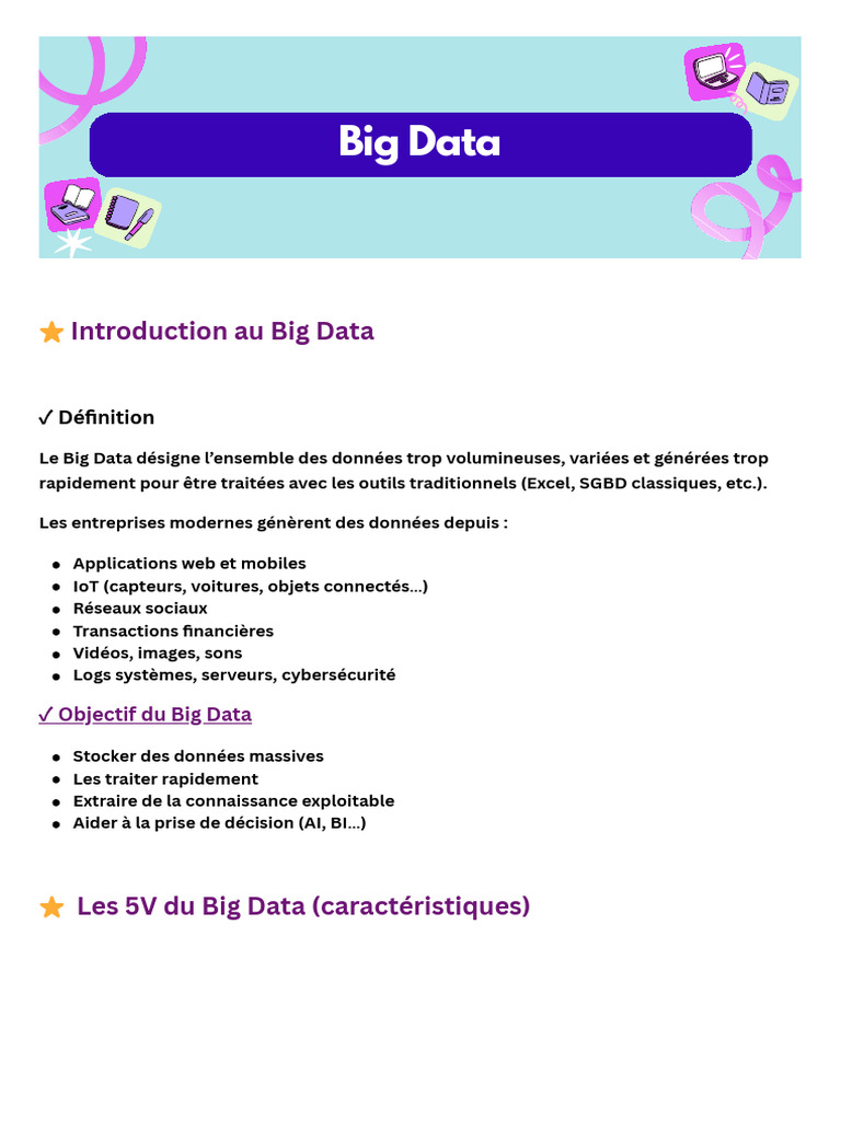 Introduction au Big Data et ses enjeux | PDF | Big data | Apache Hadoop