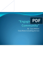 Engaging Your Community I