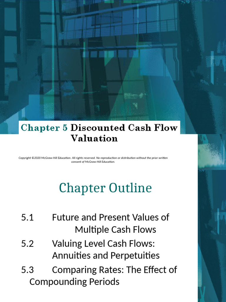 Cash Flow Valuation Techniques | PDF | Interest | Present Value