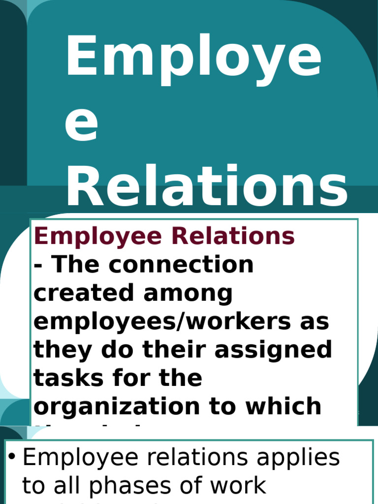 Enhancing Employee Relations Strategies | PDF | Employment | Revenue