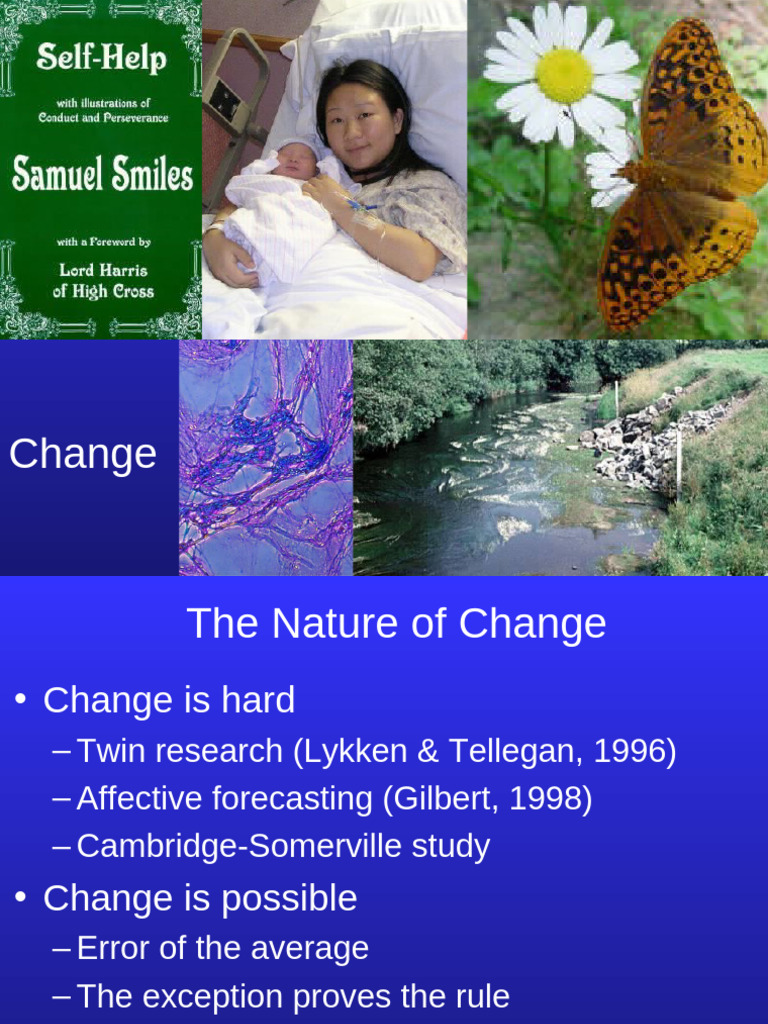 Understanding Change: Pathways to Growth | PDF | Psychological Trauma ...