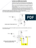 Reducing Hiss in An LM386 Audio Amplifier