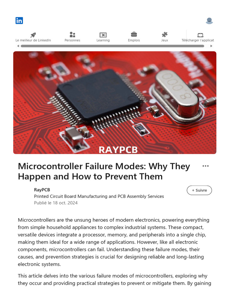 Microcontroller Failure Modes_ Why They Happen and How to Prevent Them ...