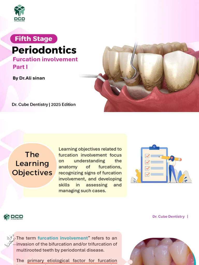 Perio5 Lec.9 Furcation Involvement P.1 | PDF | Dental Anatomy ...