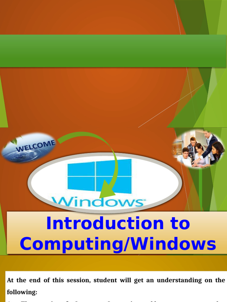 Intro To Basic Computing 123600 | PDF | Computer Virus | Window (Computing)