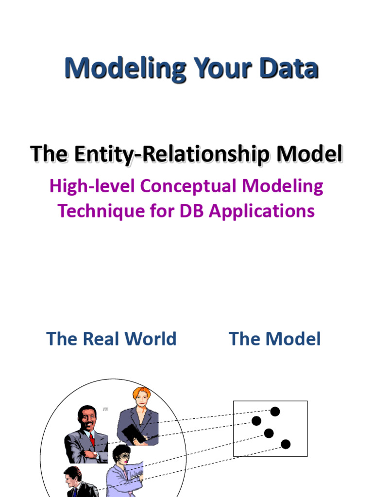 Entity-Relationship Model for Database Design | PDF | Conceptual Model ...