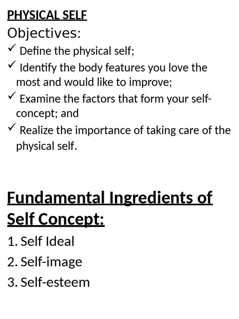 Understanding The Self Notes | PDF | Sexually Transmitted Infection ...