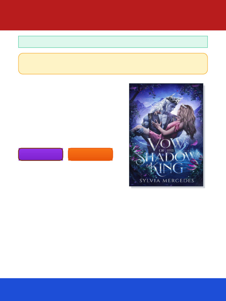 Vow of The Shadow King (Bride of The Shadow King Book 2) Sylvia ...