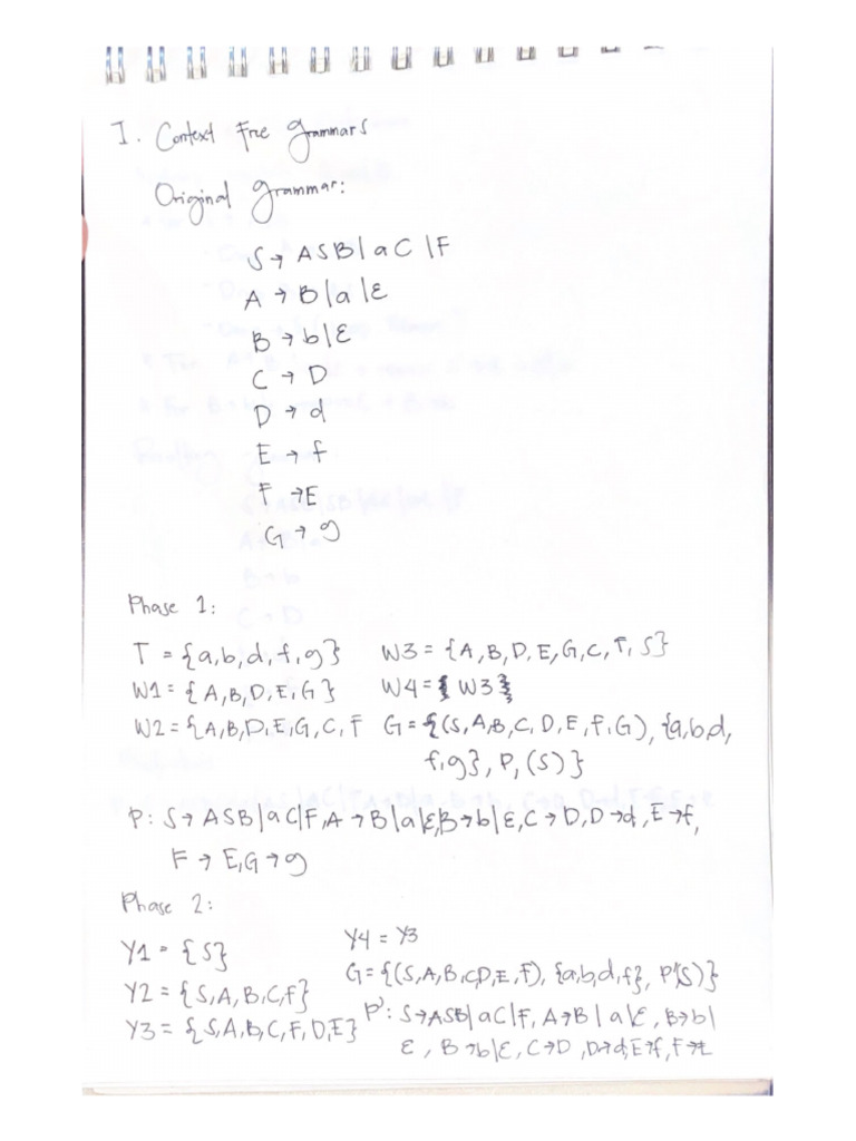 Context Free e Grammar | PDF