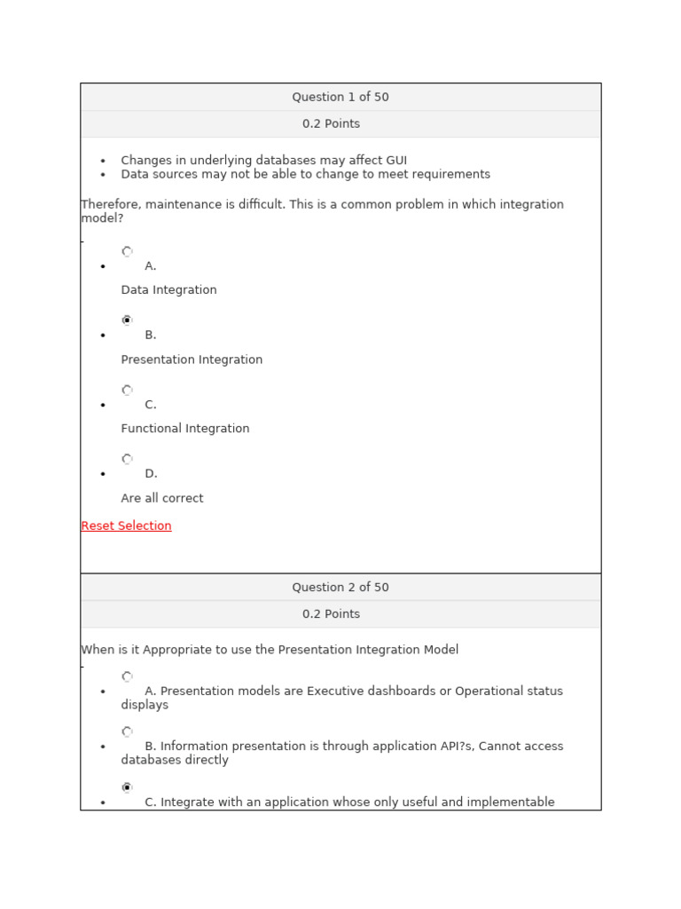 System Integration Models and Challenges | PDF | Databases | System