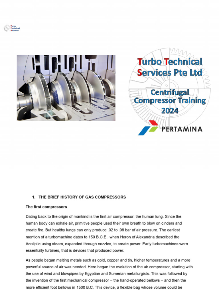 Advance Compressor Training Manual (1) | PDF | Bearing (Mechanical ...