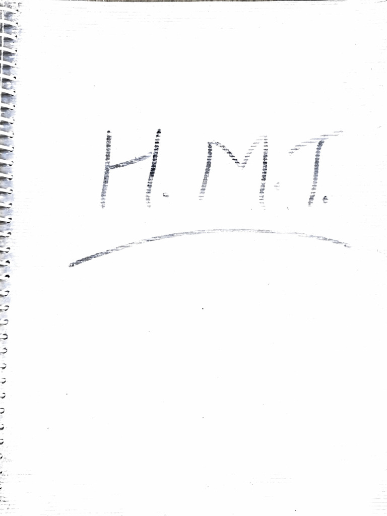Gate HMT Notes | PDF