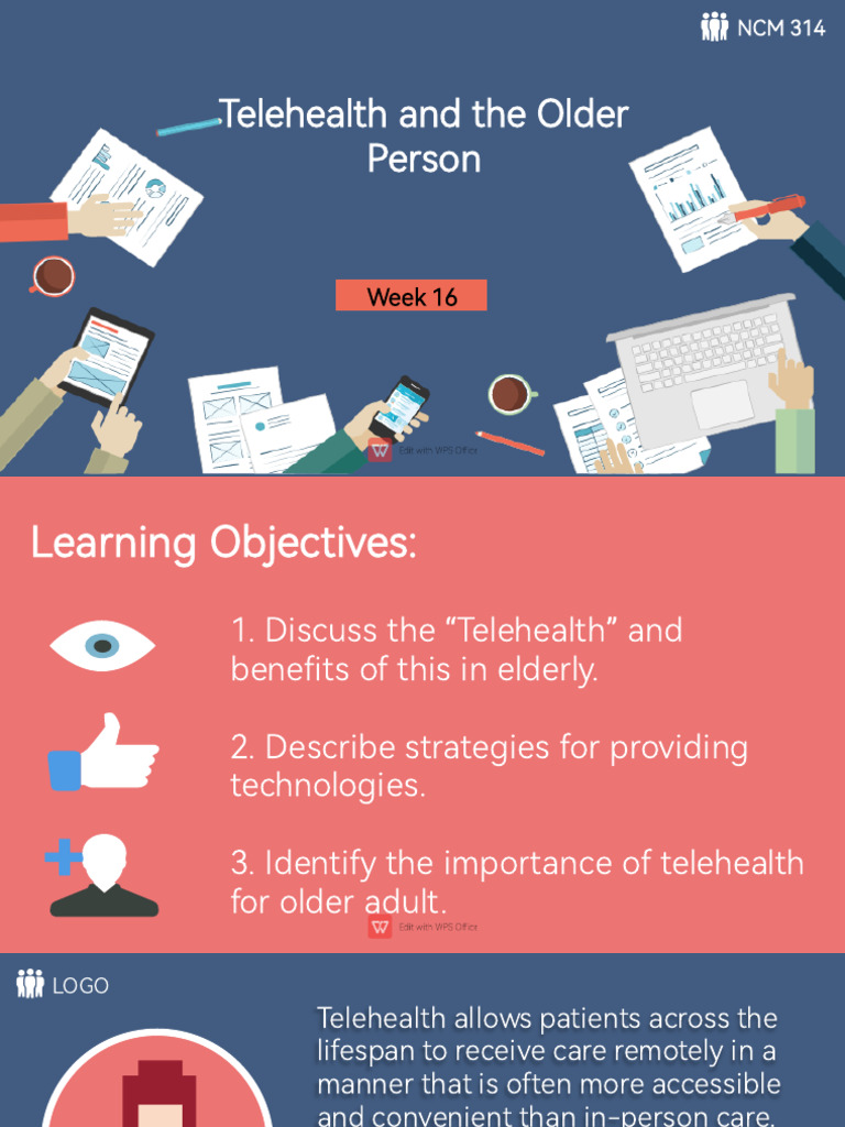 Telehealth Benefits for Older Adults | PDF | Caregiver | Health Care