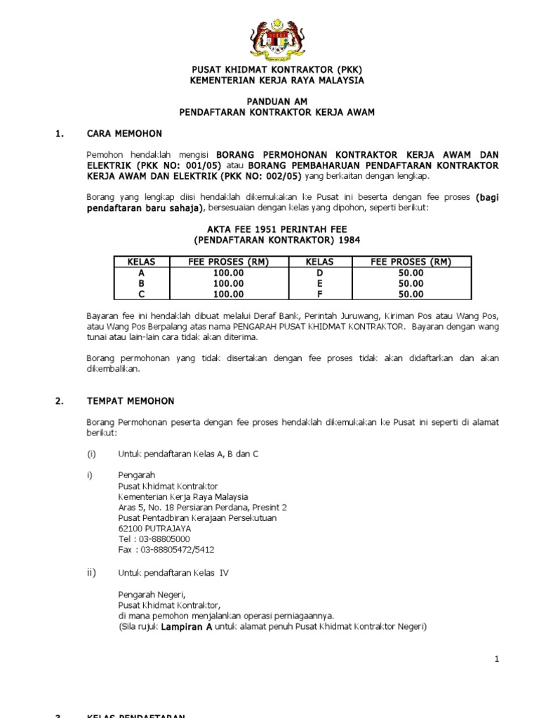 Buku Panduan Awam Pkk Pdf