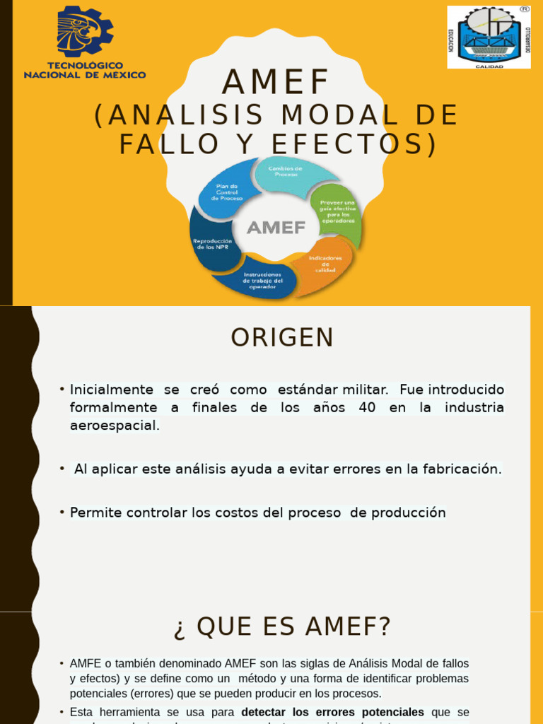 Guía Completa sobre AMEF en Procesos | PDF