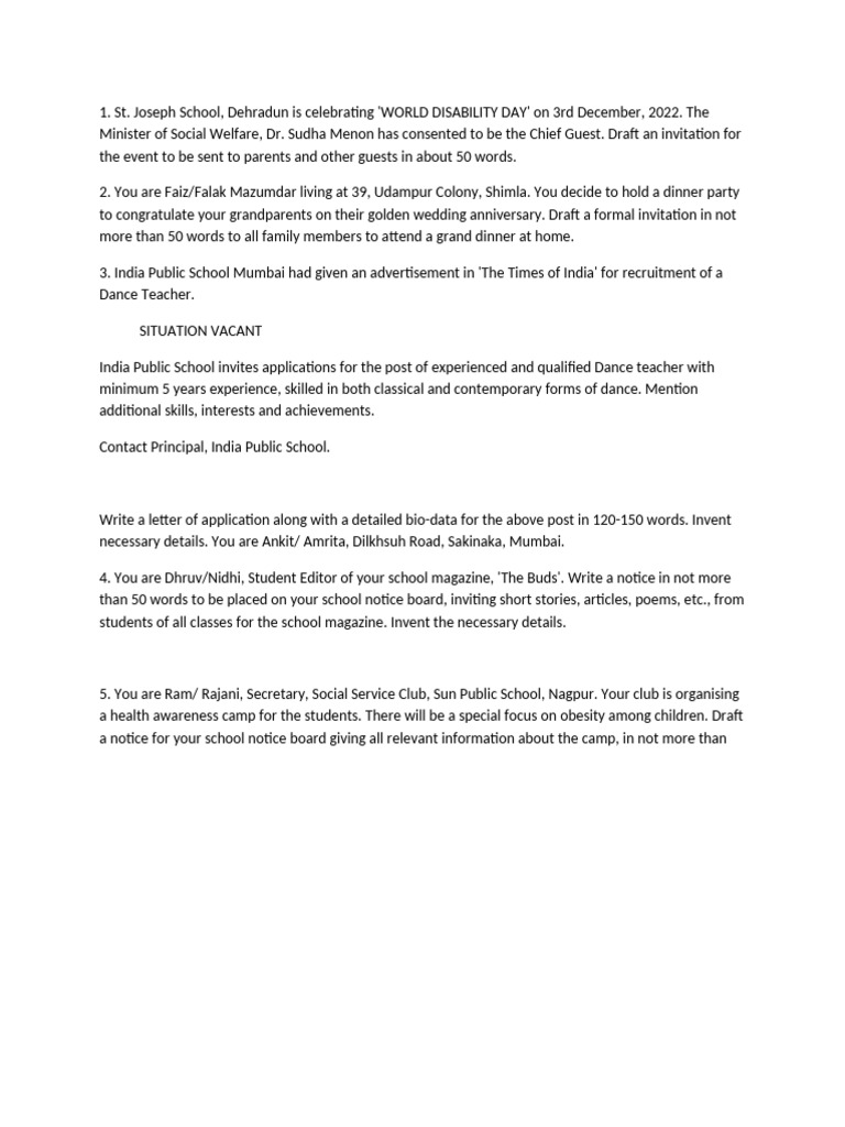 Event Invitations and Notices Guide | PDF