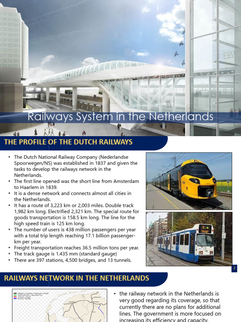 Dutch Railways System Overview | PDF