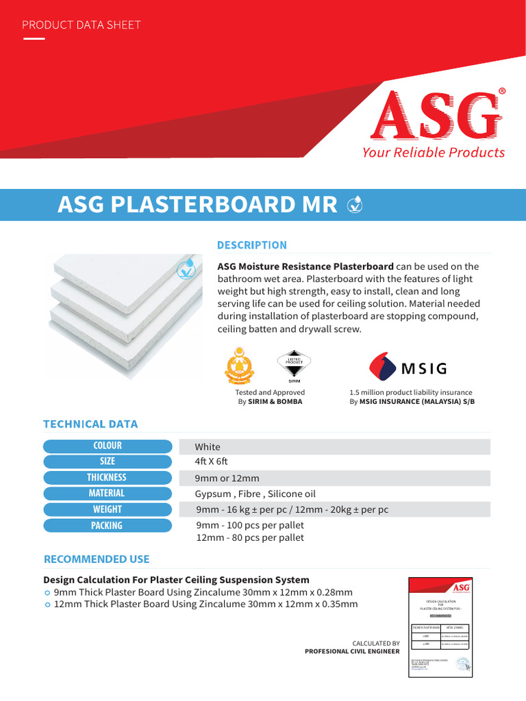 Plaster Ceiling System Design Guide | PDF | Building Materials ...