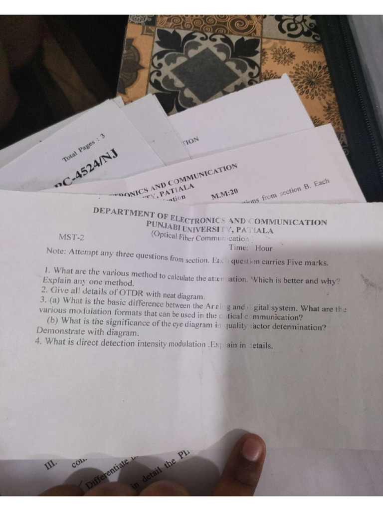 Ofc Question | PDF