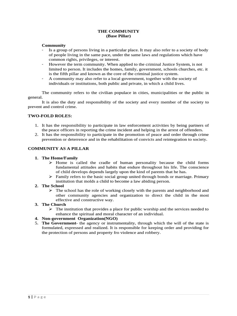 PCJS Community | PDF | Crimes | Crime & Violence