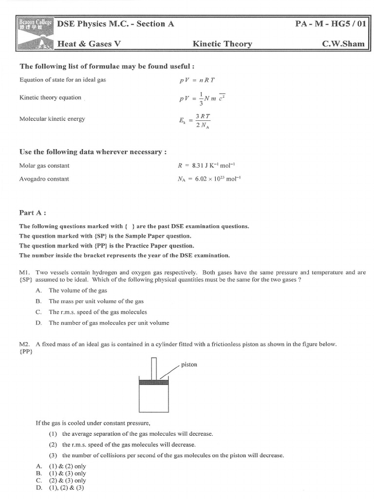 Kinetic Theory | PDF