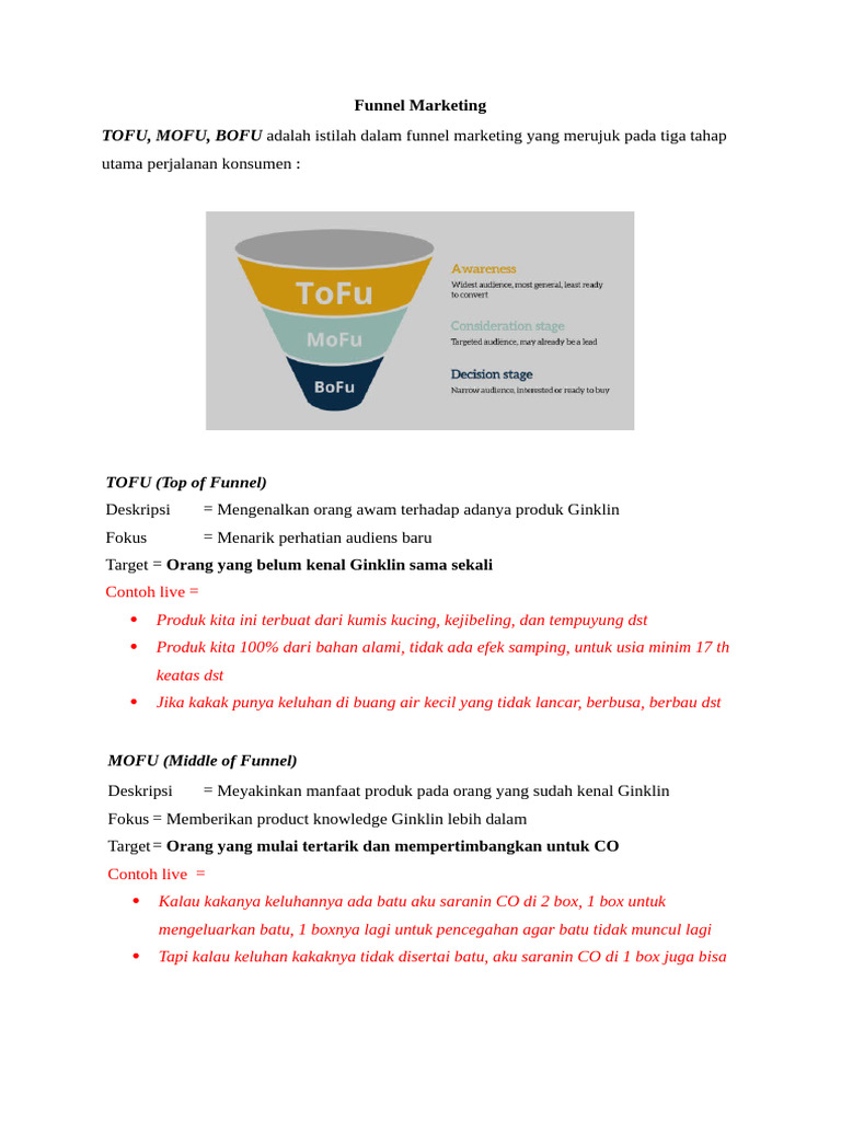 Funnel Marketing | PDF