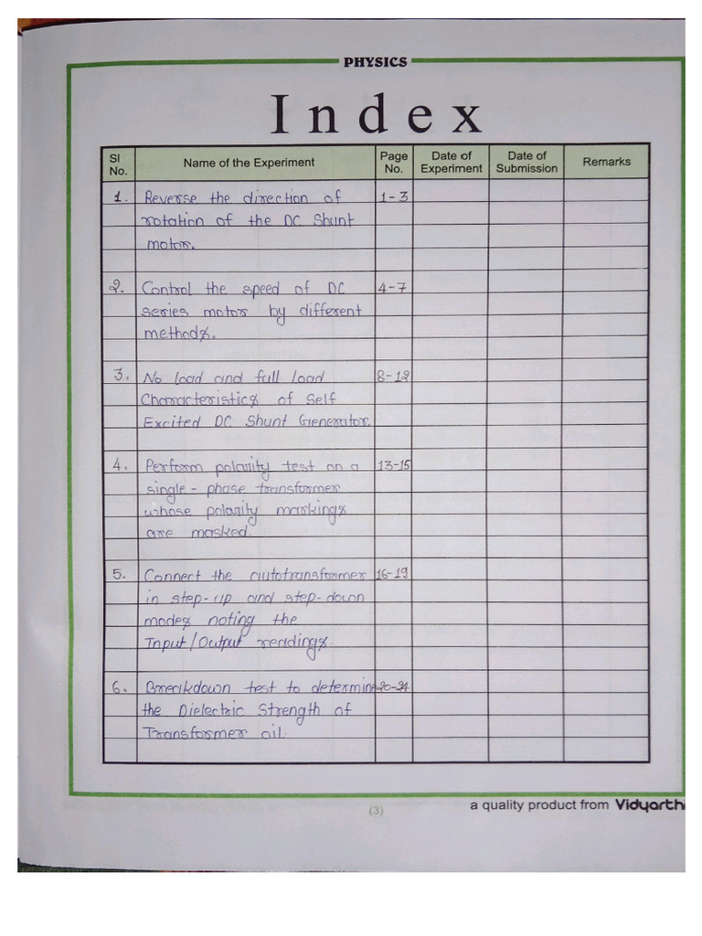 EM 1 Practical File | PDF